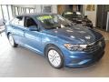 2019 Blue Silk Metallic Volkswagen Jetta S  photo #2