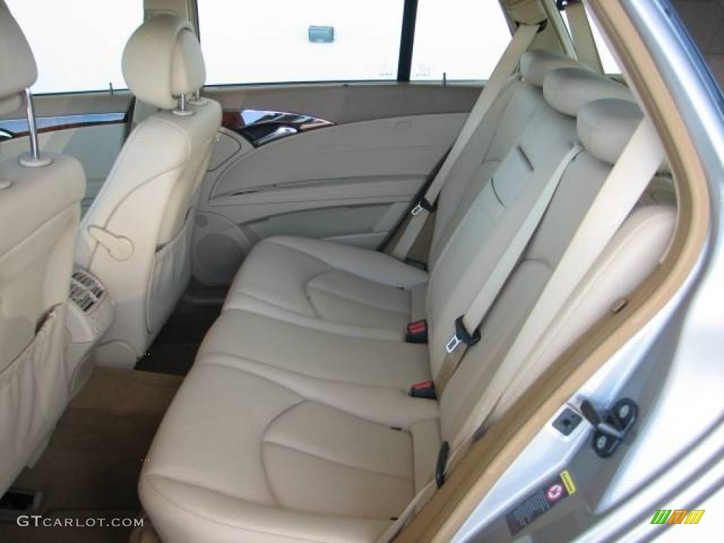 2009 E 350 4Matic Wagon - Pewter Metallic / Cashmere photo #5