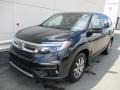 2019 Crystal Black Pearl Honda Pilot EX-L AWD  photo #10