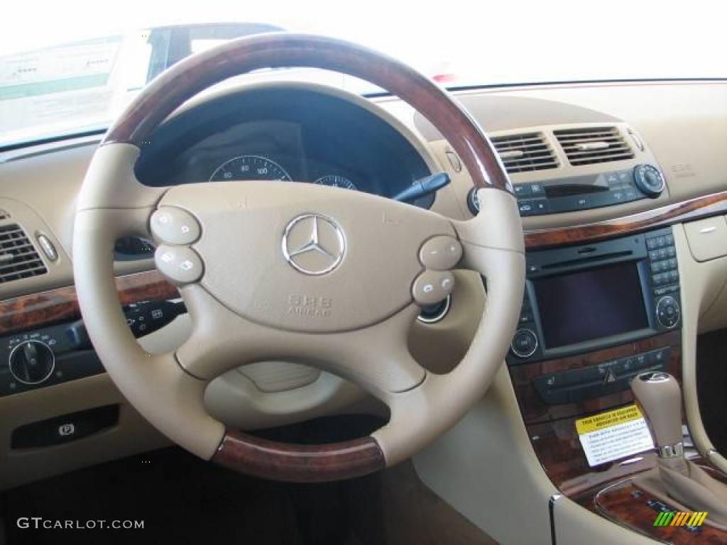 2009 E 350 4Matic Wagon - Pewter Metallic / Cashmere photo #7