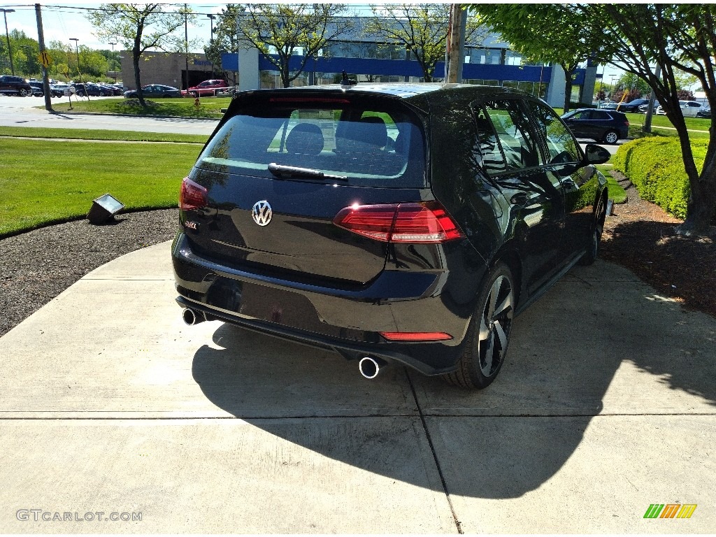 2021 Golf GTI S - Deep Black Pearl / Titan Black photo #2