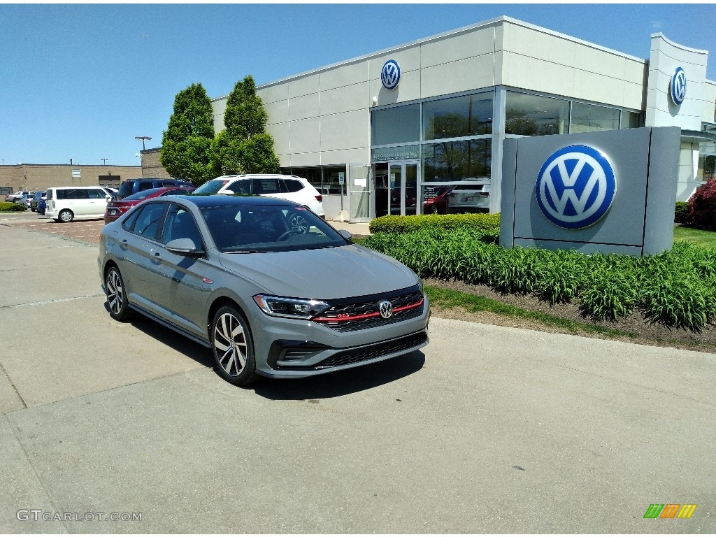 2021 Jetta GLI Autobahn - Pure Gray / Titan Black photo #1