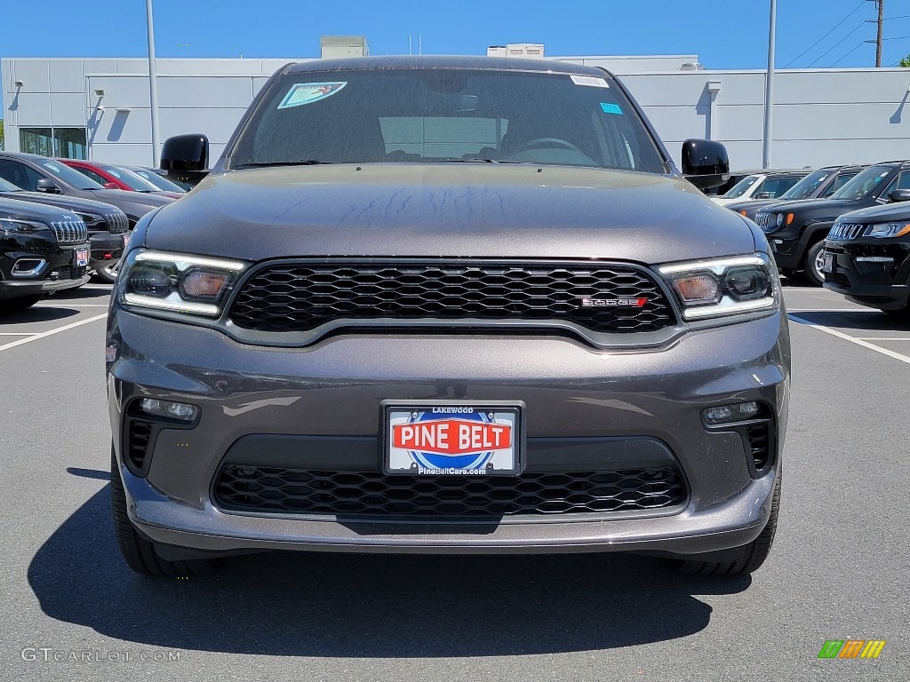 2021 Durango GT AWD - Destroyer Gray / Black photo #2