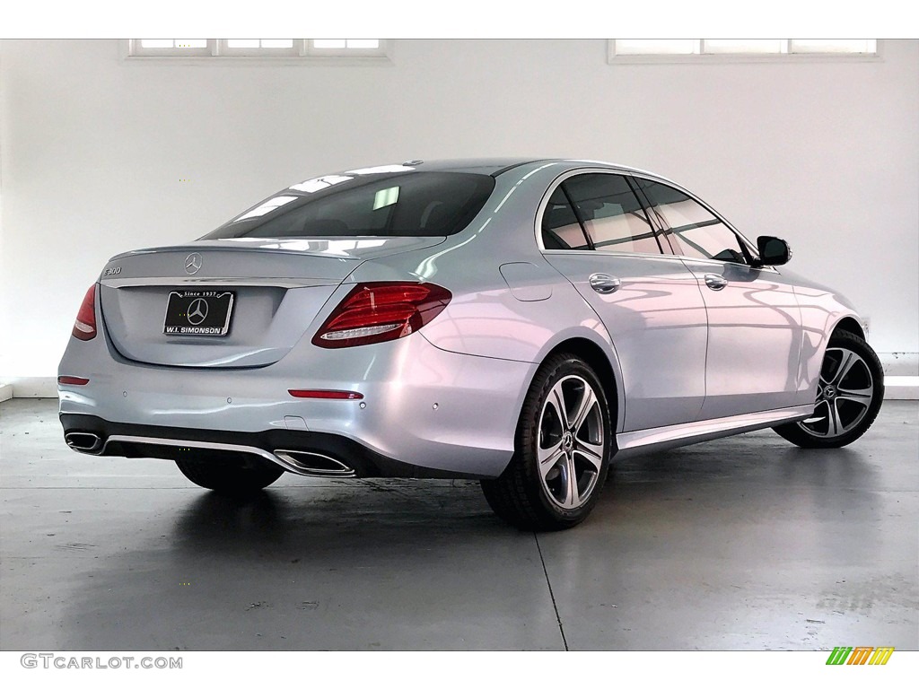 2018 E 300 Sedan - Diamond Silver Metallic / Black photo #13