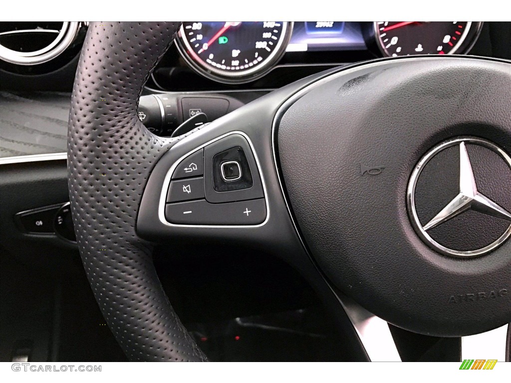 2018 E 300 Sedan - Diamond Silver Metallic / Black photo #21