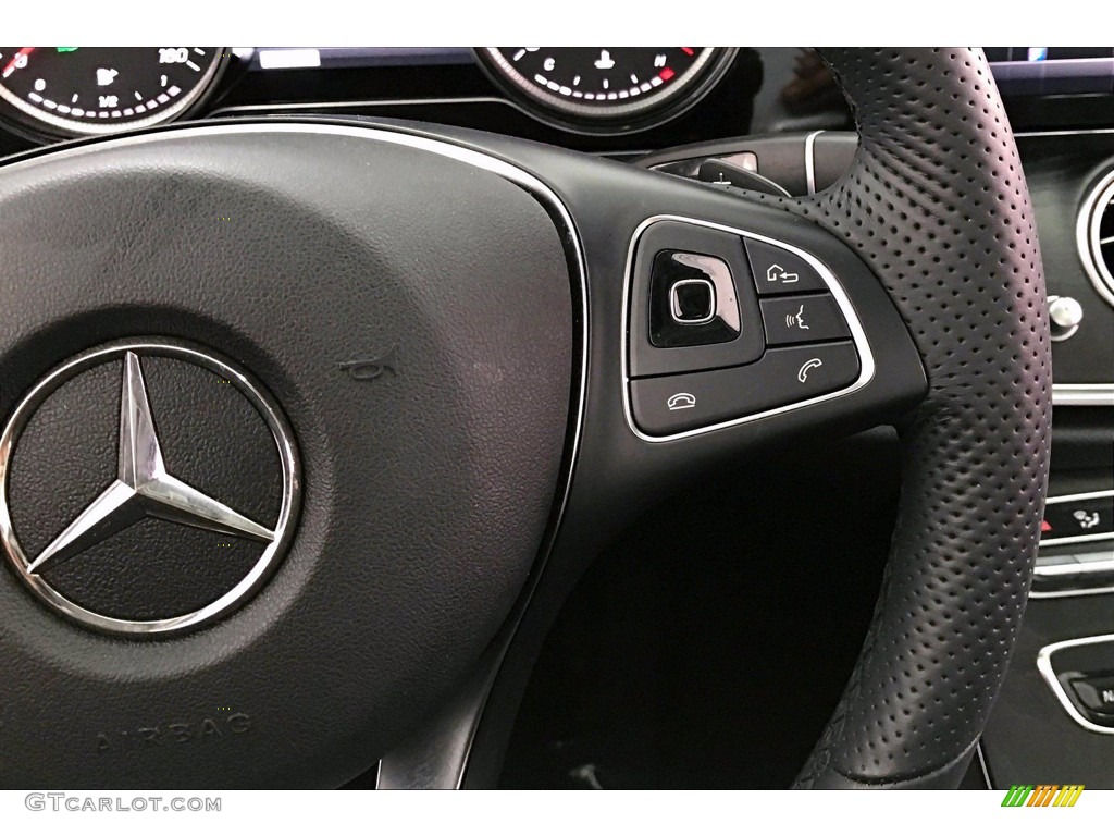 2018 E 300 Sedan - Diamond Silver Metallic / Black photo #22