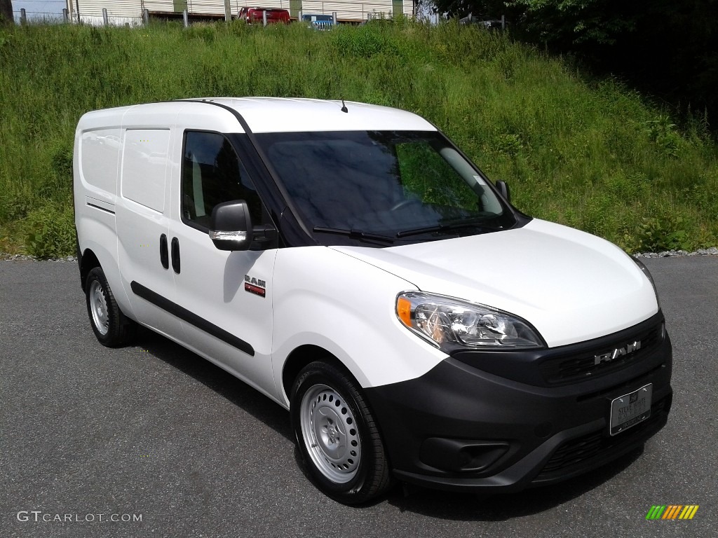 Bright White 2021 Ram ProMaster City Tradesman Cargo Van Exterior Photo #141971670