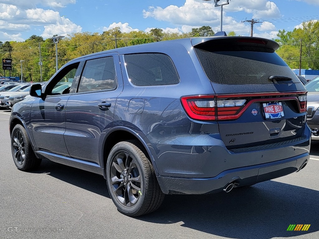 2021 Durango GT AWD - Reactor Blue Pearl / Black photo #4