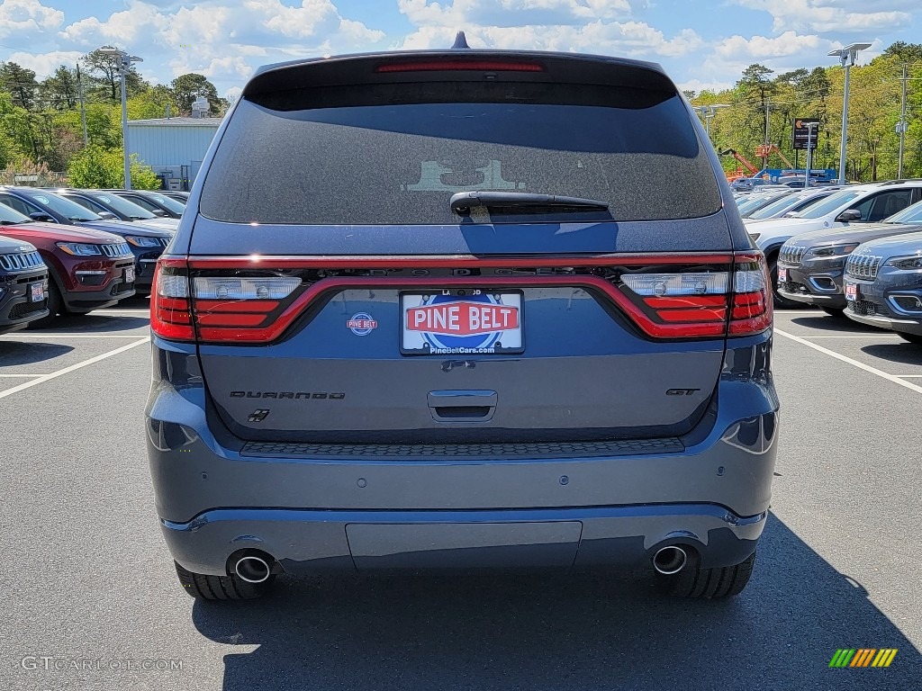 2021 Durango GT AWD - Reactor Blue Pearl / Black photo #5