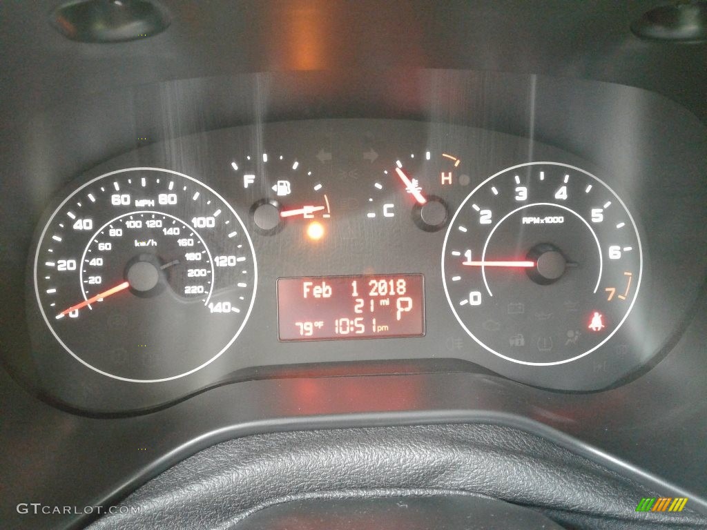 2021 Ram ProMaster City Tradesman Cargo Van Gauges Photo #141972018