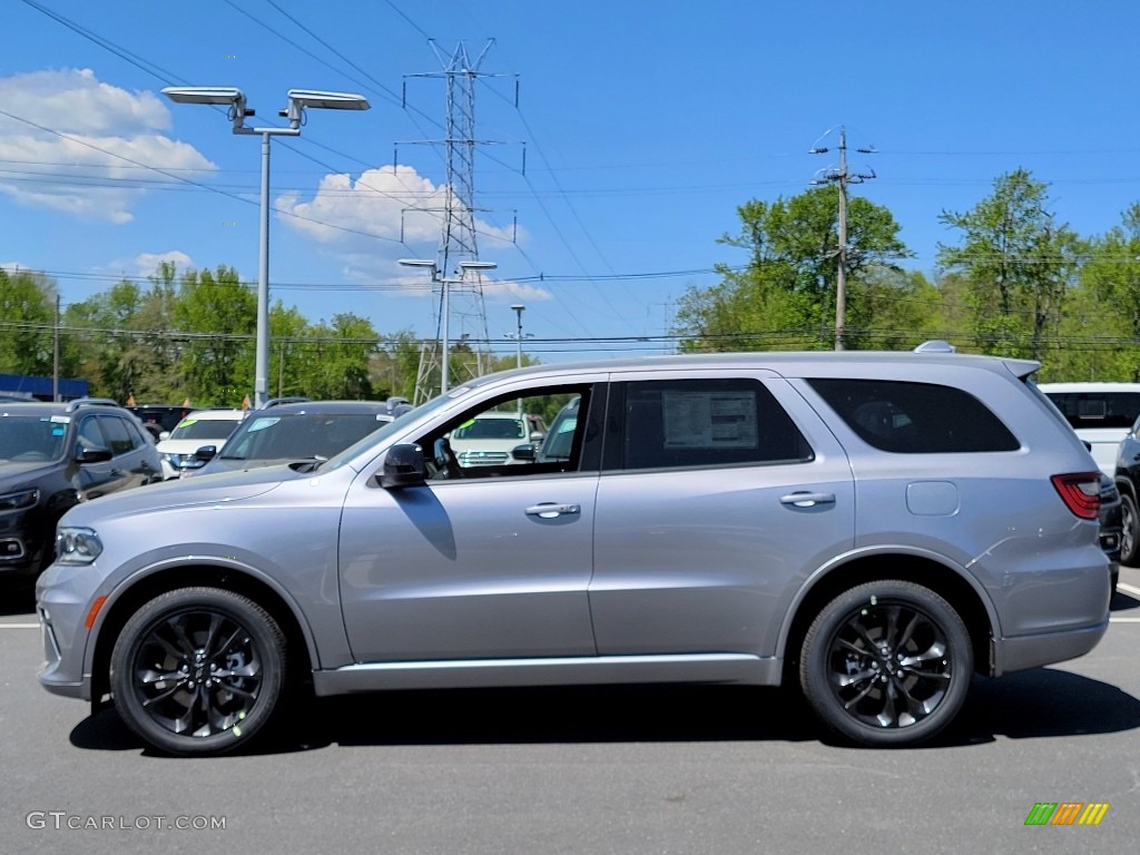 Billet Silver Metallic 2021 Dodge Durango GT AWD Exterior Photo #141972351