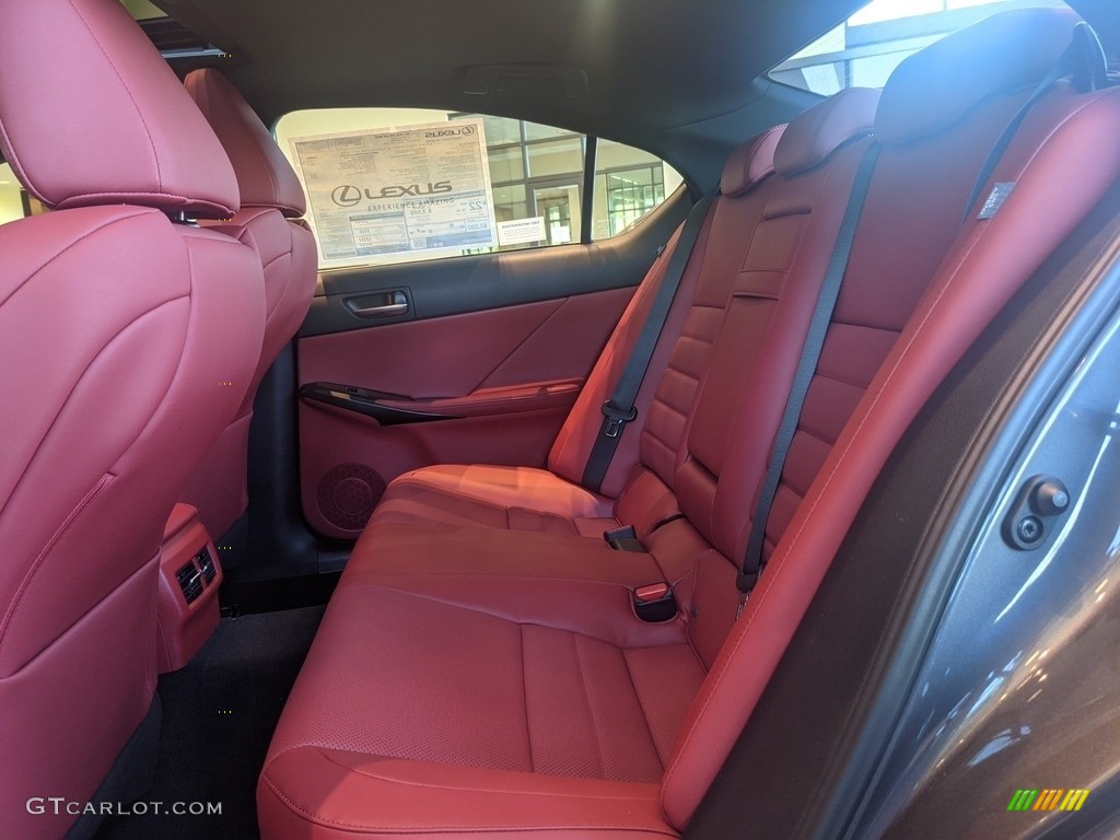 2021 Lexus IS 350 F Sport AWD Rear Seat Photo #141972945
