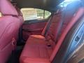 2021 Lexus IS Circuit Red Interior Rear Seat Photo