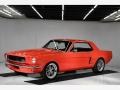 Red 1966 Ford Mustang Coupe