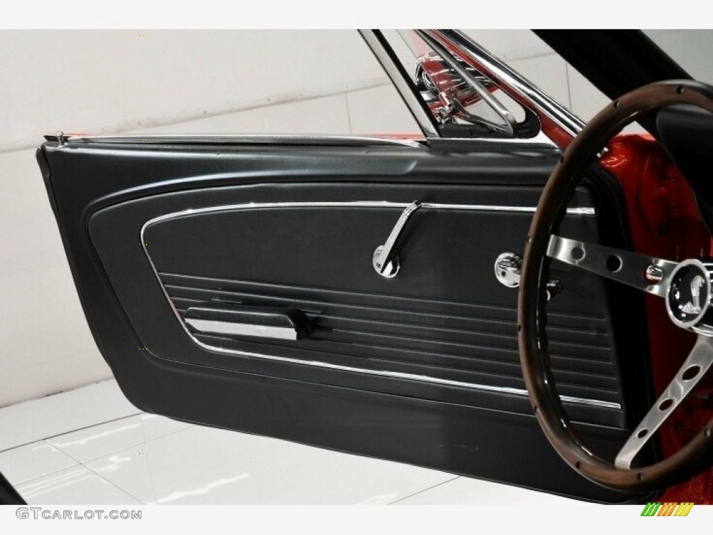1966 Mustang Coupe - Red / Black photo #2