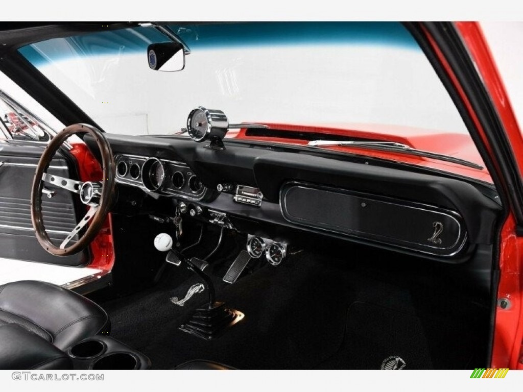1966 Mustang Coupe - Red / Black photo #3