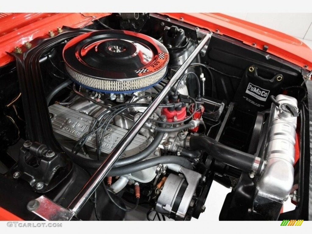1966 Mustang Coupe - Red / Black photo #6