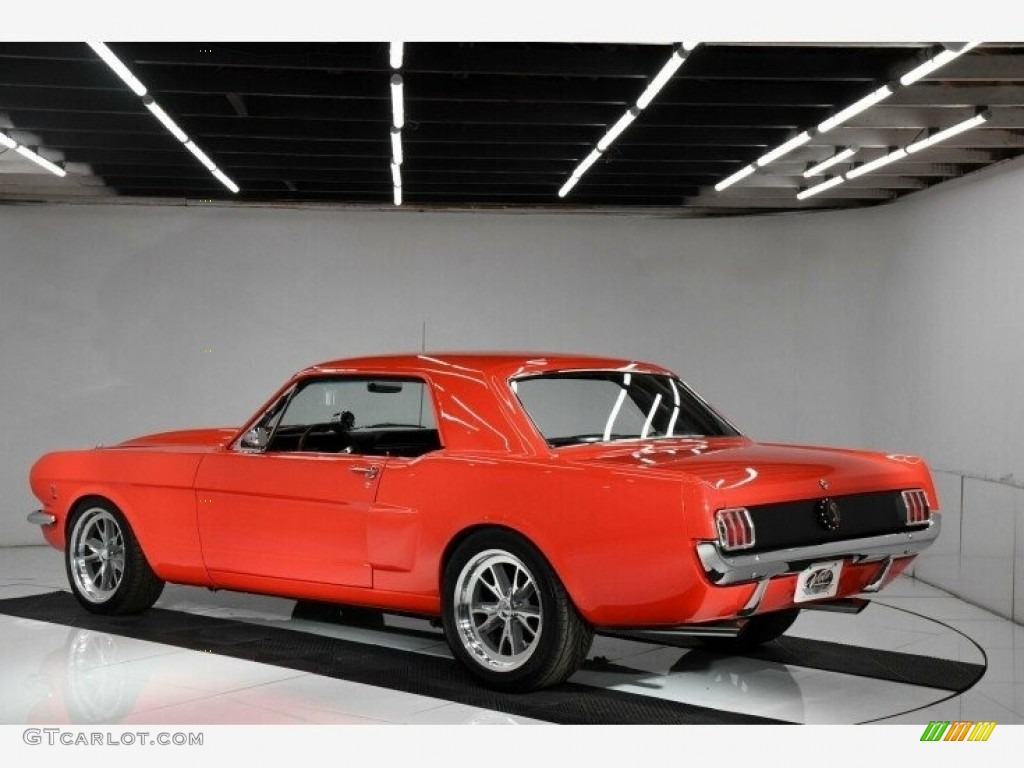 1966 Mustang Coupe - Red / Black photo #9
