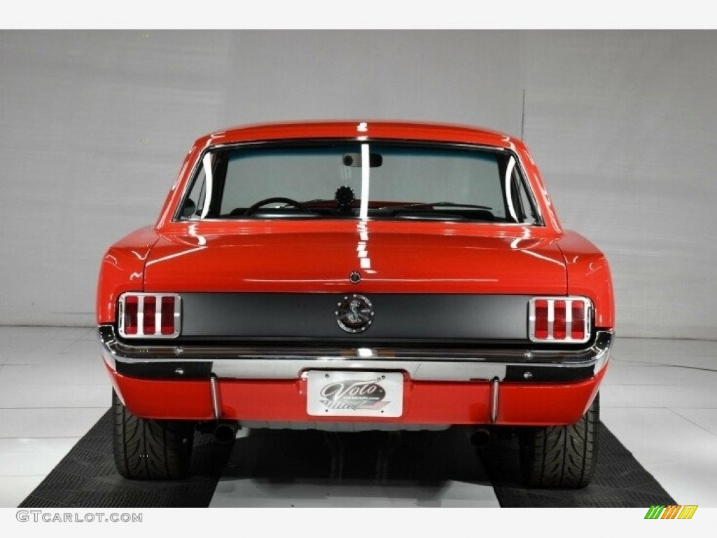 1966 Mustang Coupe - Red / Black photo #10