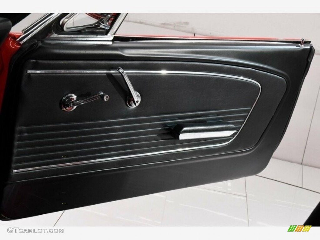 1966 Mustang Coupe - Red / Black photo #11