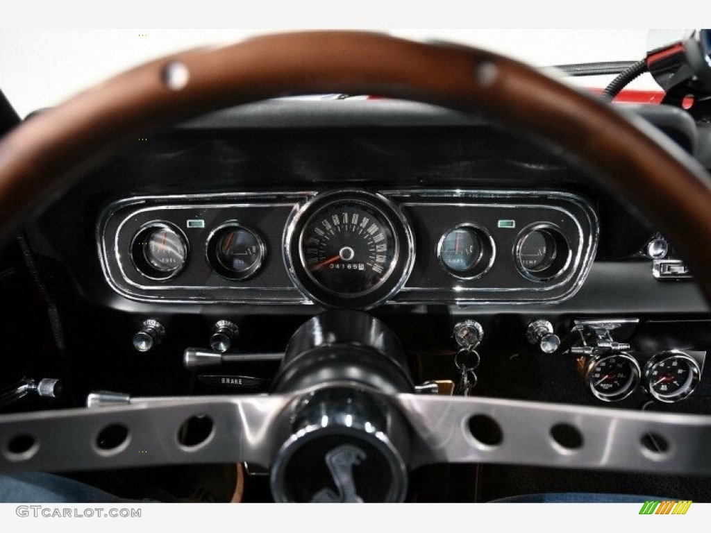 1966 Mustang Coupe - Red / Black photo #12