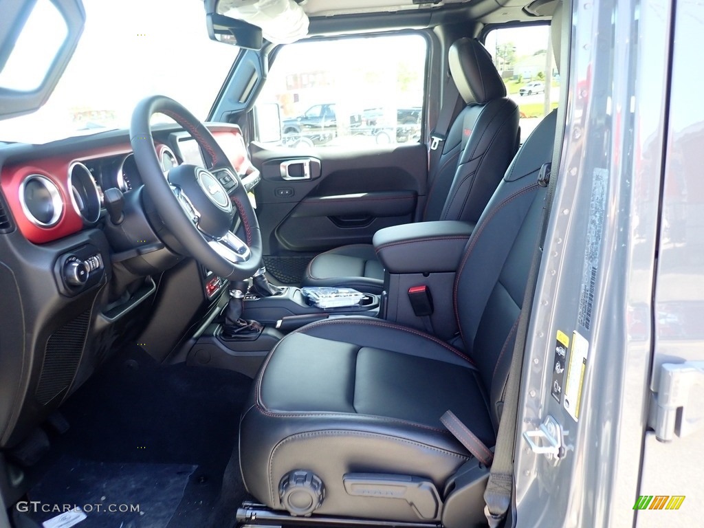 2021 Wrangler Unlimited Rubicon 4x4 - Sting-Gray / Black photo #13