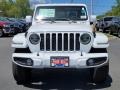 2021 Bright White Jeep Gladiator Overland 4x4  photo #2