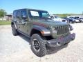 2021 Sarge Green Jeep Wrangler Unlimited Rubicon 4x4  photo #7