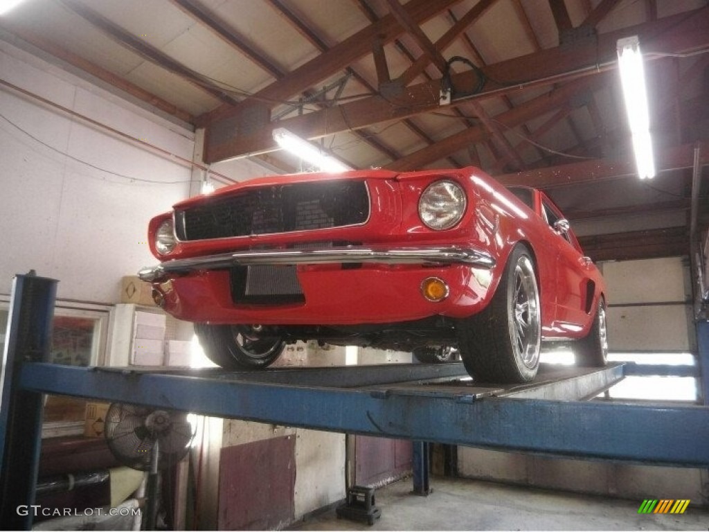 1966 Mustang Coupe - Red / Black photo #37