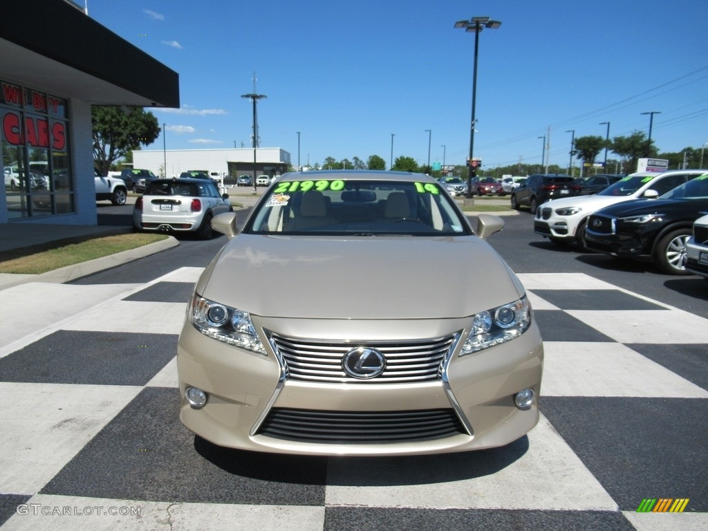 2014 ES 350 - Satin Cashmere Metallic / Parchment photo #2