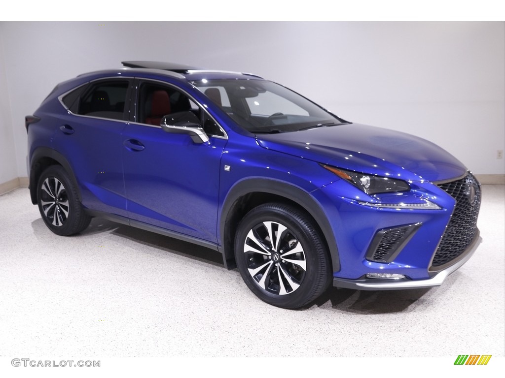 Ultrasonic Blue Mica 2.0 2020 Lexus NX 300 F Sport AWD Exterior Photo #141975234
