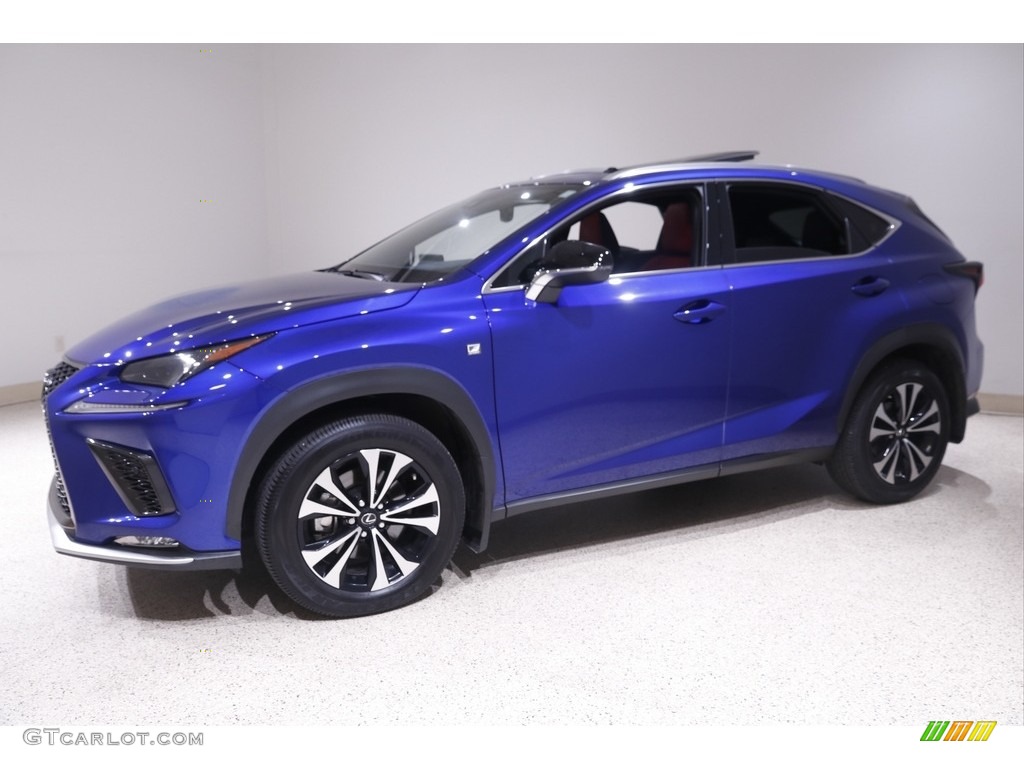 Ultrasonic Blue Mica 2.0 2020 Lexus NX 300 F Sport AWD Exterior Photo #141975255