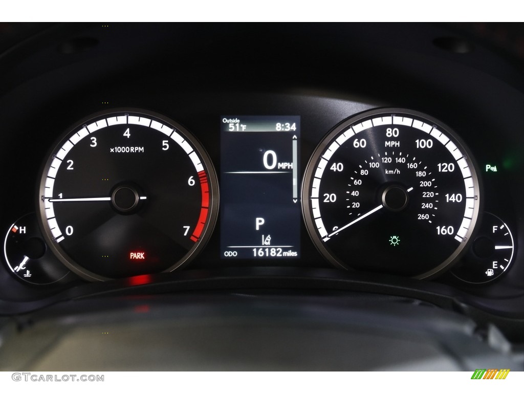 2020 Lexus NX 300 F Sport AWD Gauges Photo #141975318