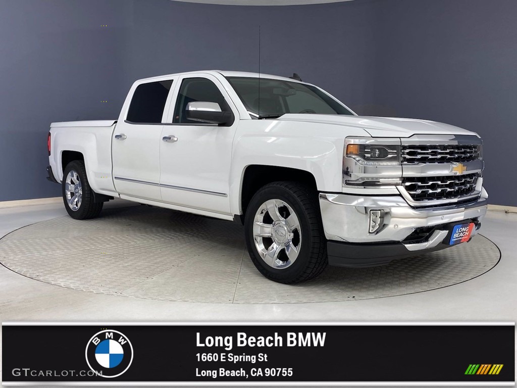 2017 Silverado 1500 LTZ Crew Cab - Summit White / Jet Black photo #1