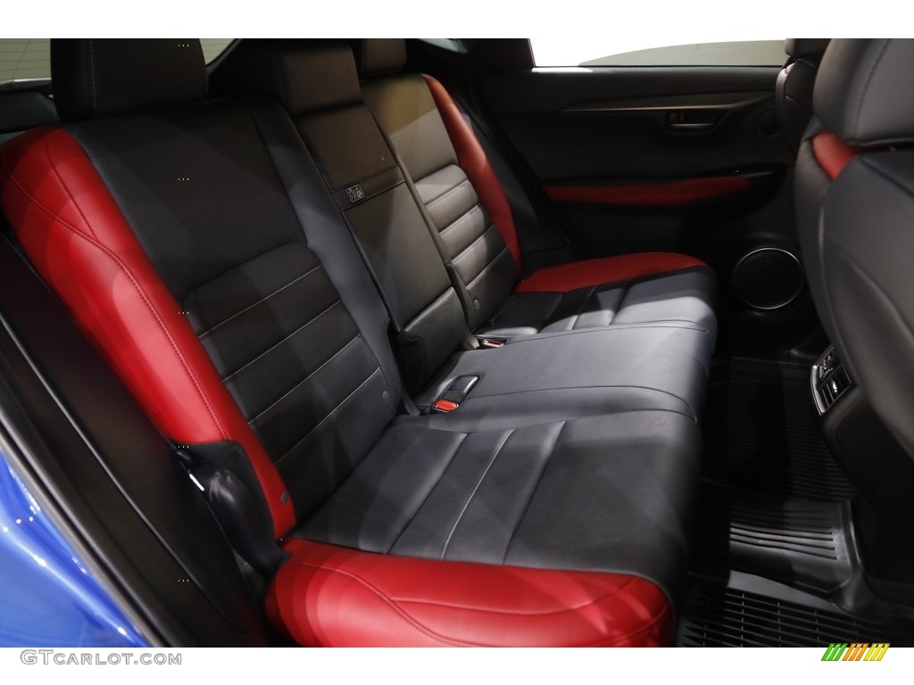 Circuit Red Interior 2020 Lexus NX 300 F Sport AWD Photo #141975387