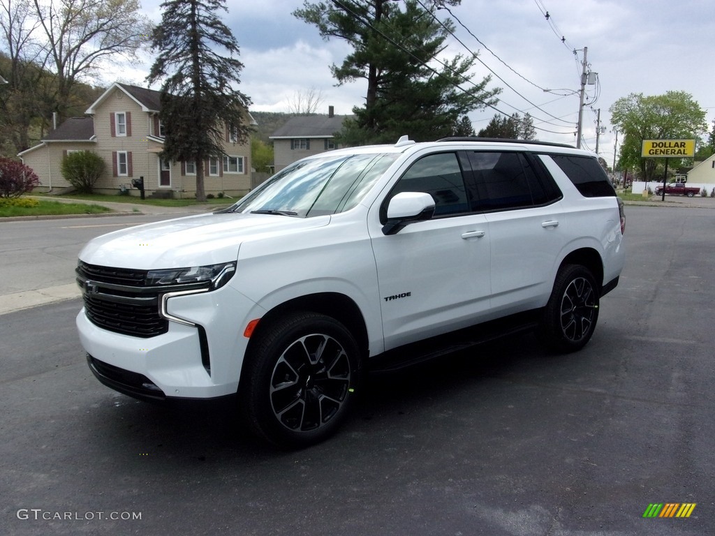 2021 Tahoe RST 4WD - Summit White / Jet Black/Victory Red photo #7