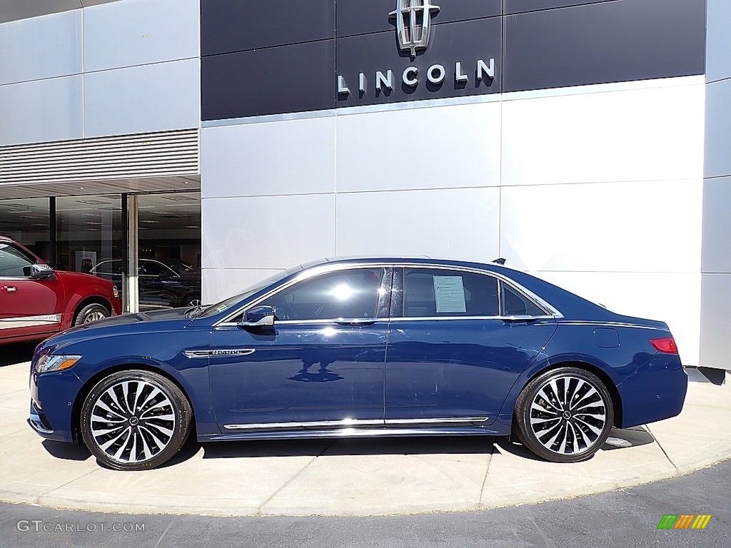 2018 Continental Black Label AWD - Rhapsody Blue / Rhapsody Blue Theme photo #2