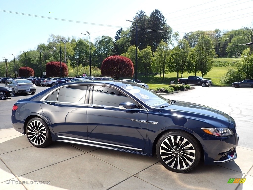 2018 Continental Black Label AWD - Rhapsody Blue / Rhapsody Blue Theme photo #7