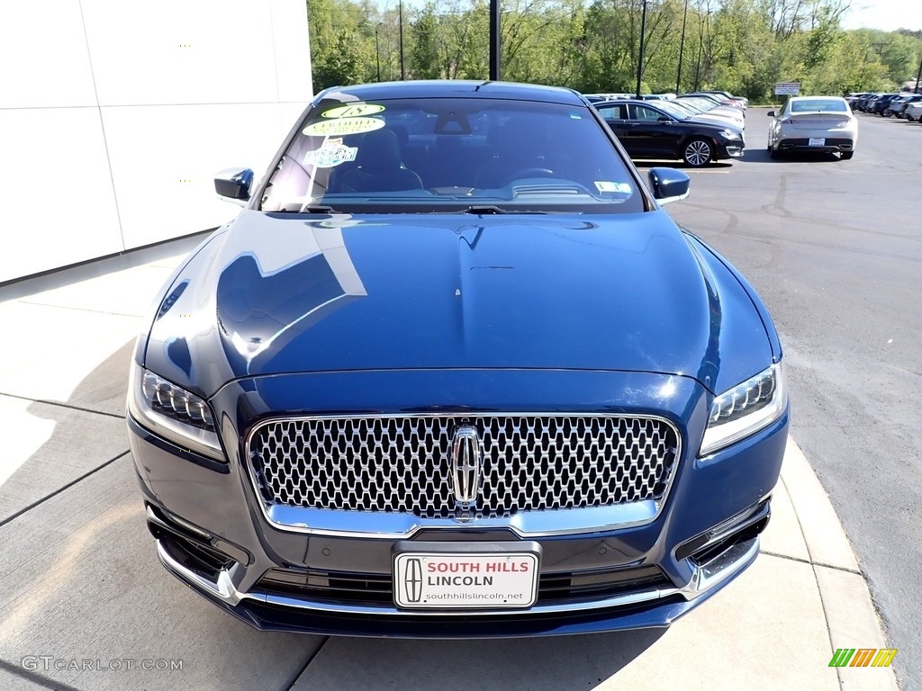 2018 Continental Black Label AWD - Rhapsody Blue / Rhapsody Blue Theme photo #9