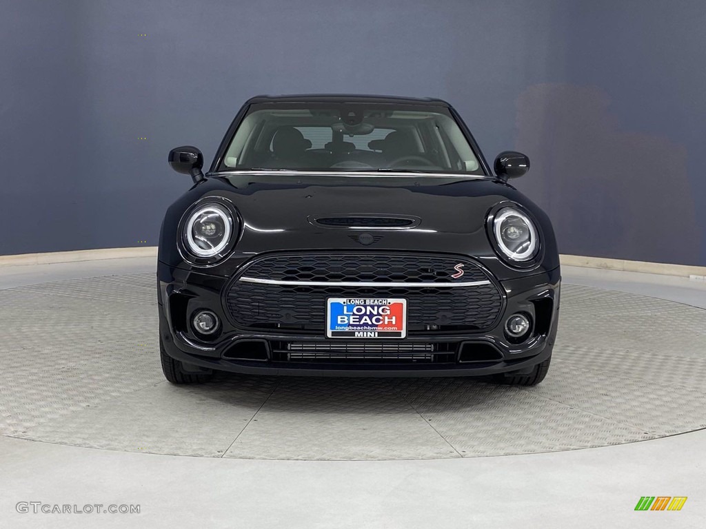 2022 Clubman Cooper S All4 - Midnight Black Metallic / Lounge Leather/Carbon Black photo #2