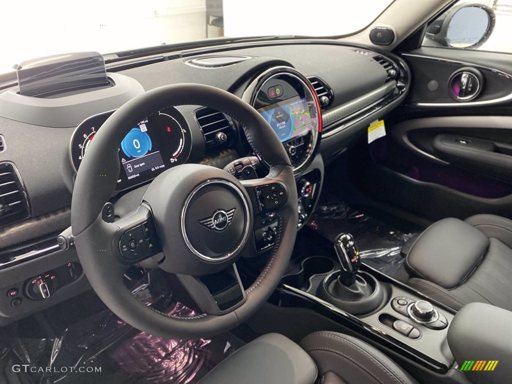 Lounge Leather/Carbon Black Interior 2022 Mini Clubman Cooper S All4 Photo #141976722