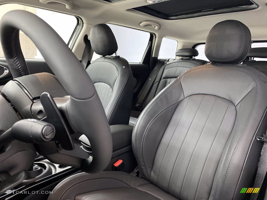 Lounge Leather/Carbon Black Interior 2022 Mini Clubman Cooper S All4 Photo #141976728