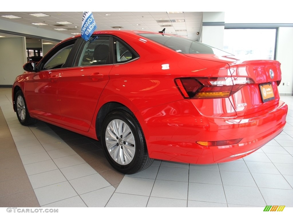 2019 Jetta S - Tornado Red / Titan Black photo #7