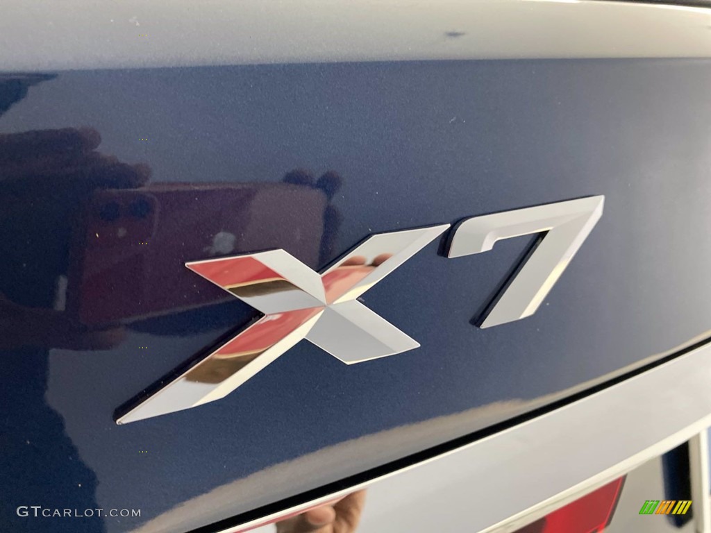 2020 X7 xDrive40i - Phytonic Blue Metallic / Coffee photo #11