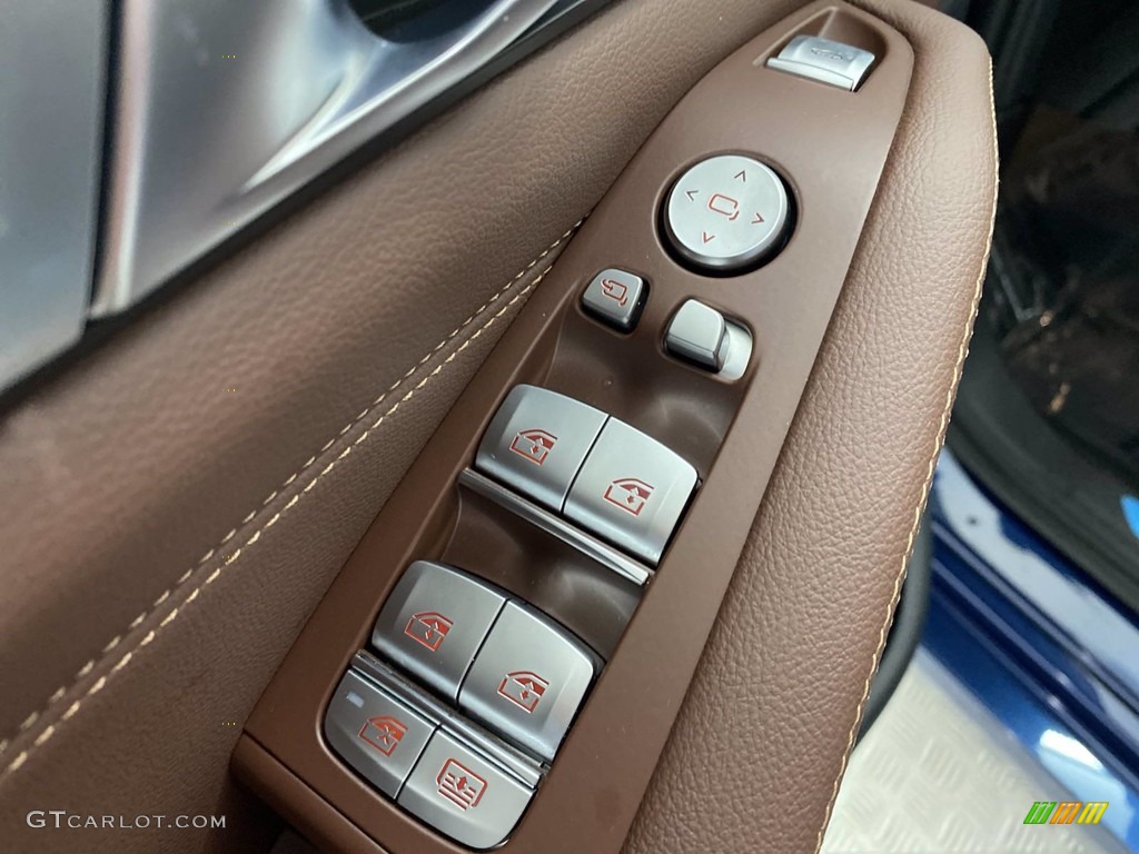 2020 X7 xDrive40i - Phytonic Blue Metallic / Coffee photo #14