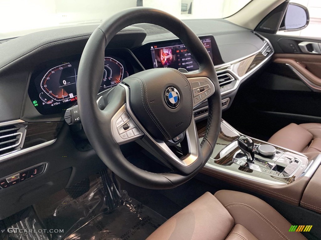 2020 X7 xDrive40i - Phytonic Blue Metallic / Coffee photo #16