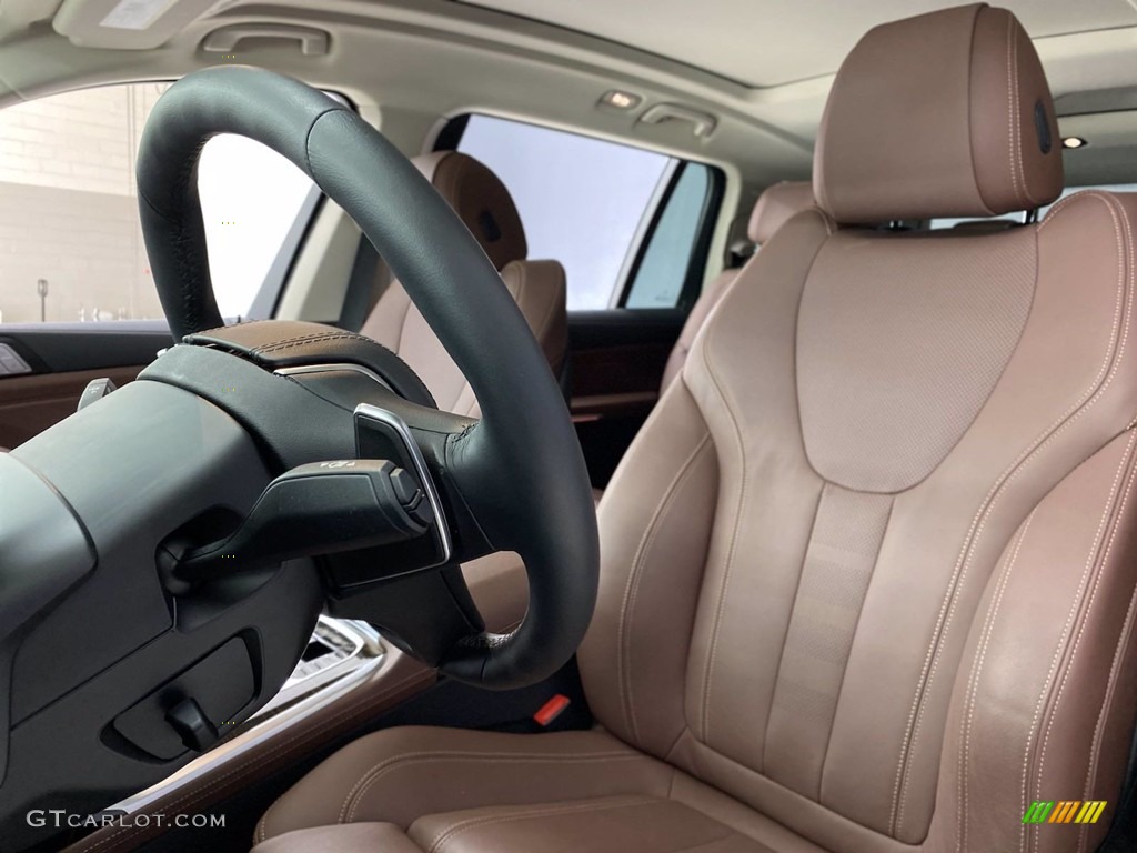 2020 X7 xDrive40i - Phytonic Blue Metallic / Coffee photo #17