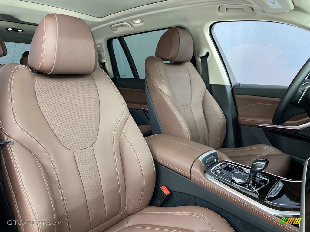 2020 X7 xDrive40i - Phytonic Blue Metallic / Coffee photo #34