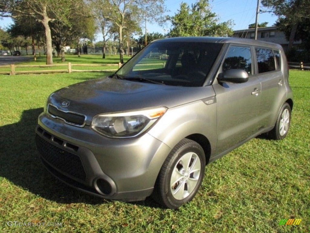 2014 Soul 1.6 - Titanium Gray / Black Diamond Woven Cloth photo #42