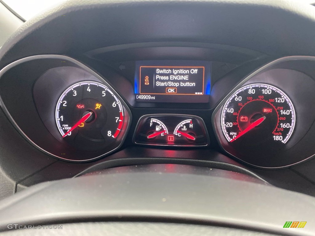 2017 Ford Focus ST Hatch Gauges Photo #141978266